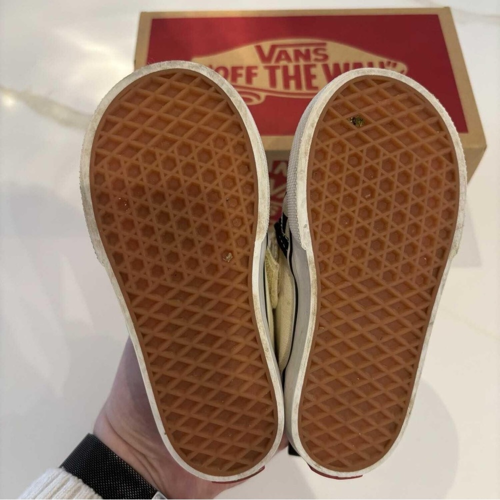 Vans Toddler Classic Slip-On V Checkerboard Shoe - Picture 5 of 6
